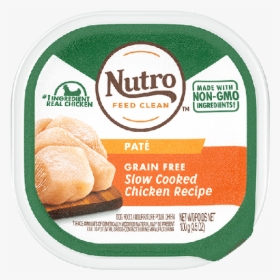 Nutro Slow Cooked Chicken Recipe Pate Wet Dog Food, - Nutro Cuts In Gravy, HD Png Download, Transparent PNG