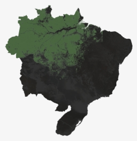 Pantanal In Brazil Map, HD Png Download, Transparent PNG