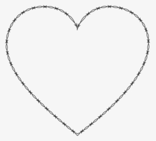 Line Art Drawing Heart Computer Icons - Heart With Dotted Line, HD Png Download, Transparent PNG