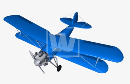 Vintage Biplane 3d - Airplane, HD Png Download, Transparent PNG