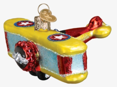Biplane Ornament - Old World Christmas, HD Png Download, Transparent PNG