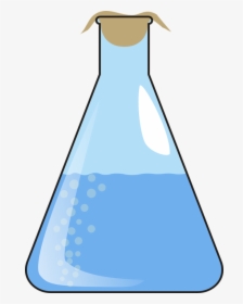 Erlenmeyer Chemistry Liquid - Mixture Clipart Science, HD Png Download, Transparent PNG