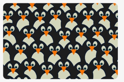 Penguin Pile-up Doormat - Bag, HD Png Download, Transparent PNG