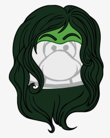 The She Hulk Club Penguin Wiki Fandom Powered By Wikia - She-hulk, HD Png Download, Transparent PNG
