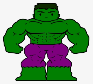 Marvel Chibi Hulk By Micheetahel Clipart , Png Download - Cartoon Hulk Happy, Transparent Png, Transparent PNG
