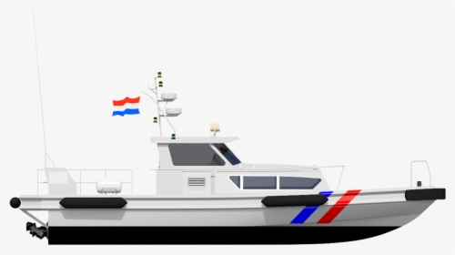 Twin Waterjet Propulsion Units Gives Excellent Manoeuvrability - 3d Patrol Boat Top View, HD Png Download, Transparent PNG