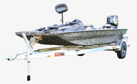 Rr Rrsc River Rat Front Side Angle Cut Out Motor Trailer - Bass Boat, HD Png Download, Transparent PNG