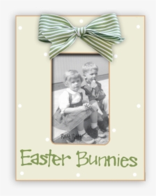 Easter Bunnies Leaf - Picture Frame, HD Png Download, Transparent PNG