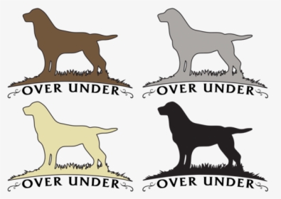 Labrador Sticker - Over Under, HD Png Download, Transparent PNG