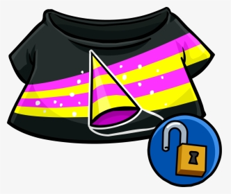 Club Penguin Rewritten Wiki - Club Penguin Beta Grid Sweater, HD Png Download, Transparent PNG
