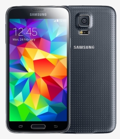 Samsung Galaxy S5 G900 Black, HD Png Download, Transparent PNG