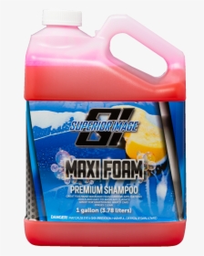 Maxi Foam Car Wash Shampoo - Bottle, HD Png Download, Transparent PNG