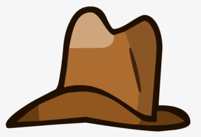 Cowboy Clipart Brown Object - Cartoon Cowboy Hat Png, Transparent Png, Transparent PNG