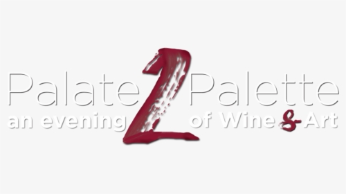 Palate2palette Logo White - Calligraphy, HD Png Download, Transparent PNG