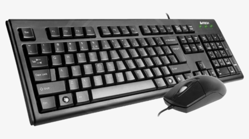 A4tech Keyboard And Mouse, HD Png Download, Transparent PNG