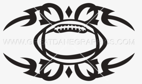 Tribal Football Clipart Graphic Freeuse Stock Tribal - Tribal Football, HD Png Download, Transparent PNG