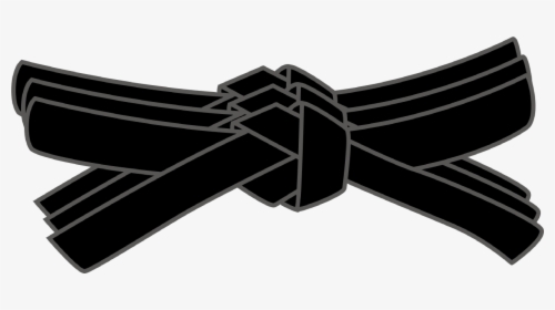 Black Belt Cartoon Logo, HD Png Download, Transparent PNG