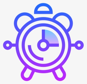Alarm Clock Icon - Dart Board Vector, HD Png Download, Transparent PNG