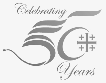 50th Anniversary Logo Transparent Grayscale - Ferrum College, HD Png Download, Transparent PNG