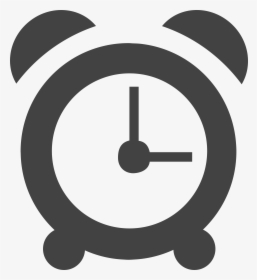 Alarm Clock Glyph Icon Zkcuc2uo - Transparent Background Clock Clipart, HD Png Download, Transparent PNG