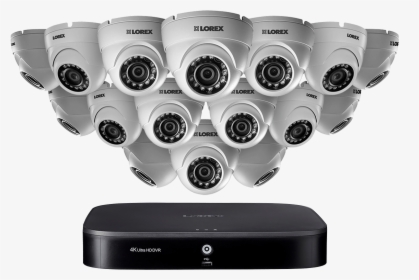 720p Hd Security System Featuring 16 High Definition - Camera, HD Png Download, Transparent PNG