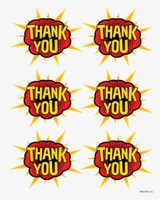 Thank You Christmas Clipart Picture Library Download - Pow Thank You, HD Png Download, Transparent PNG