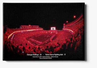 Sanford Red Lights Georgia Vs - Sanford Stadium, HD Png Download, Transparent PNG