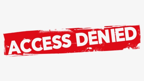 Grunge Access Denied Label Psd - Graphic Design, HD Png Download, Transparent PNG