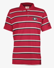 Georgia Bulldogs Pressbox Striped Polo - International Breast Cancer Study Group, HD Png Download, Transparent PNG