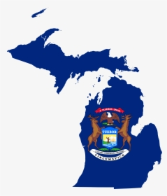 Michigan Map, HD Png Download, Transparent PNG