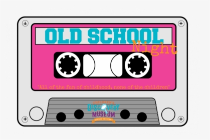 80s Cassette Tape Clipart - Old School Clip Art, HD Png Download, Transparent PNG