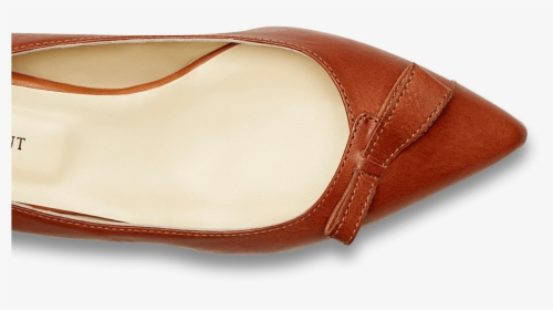 10mm Italian Made Natalie Pointed Toe Flat In Saddle - Ballet Flat, HD Png Download, Transparent PNG