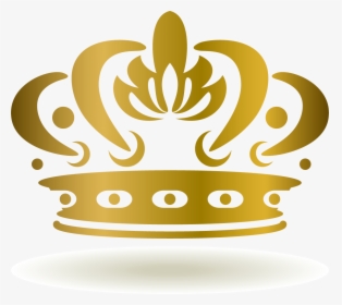 Gold Color Crown Png, Transparent Png, Transparent PNG