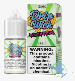 Drip Wich Salt Nic E-liquid 30ml *drop Ships* - Plastic Bottle, HD Png Download, Transparent PNG