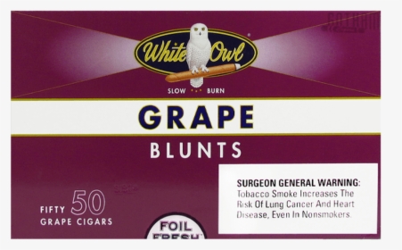 White Owl Blunt Grape Box - Label, HD Png Download, Transparent PNG