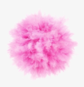 #puff #smoke #pink - Pink Smoke Transparent Background, HD Png Download, Transparent PNG
