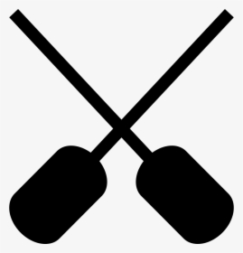 Crossed Oars - Dayung Vektor, HD Png Download, Transparent PNG