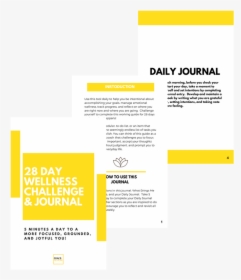 28 Day Challenge Photo - Brochure, HD Png Download, Transparent PNG