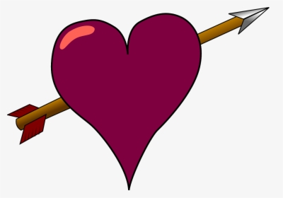 Bow N Arrow Heart, HD Png Download, Transparent PNG