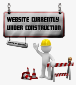 Website Under Construction Cartoon, HD Png Download, Transparent PNG