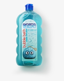 Funtime Bubble Bath Aqua Splash - Plastic Bottle, HD Png Download, Transparent PNG