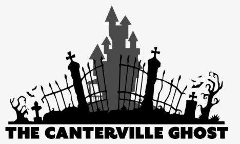 The Canterville Ghost Logo - Cemetery Gate Vector, HD Png Download ,  Transparent Png Image - PNGitem