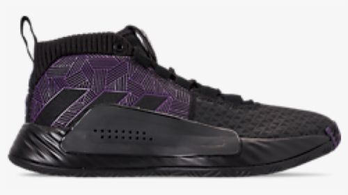 Men S Adidas Dame 5 Marvel Black Panther - Basketball Shoe, HD Png Download, Transparent PNG