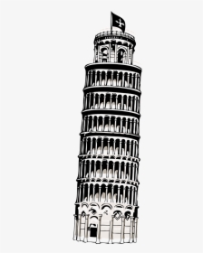 Tower Of Pisa Art, HD Png Download, Transparent PNG