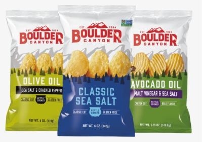 Boulder - Boulder Canyon Chips Avocado Oil 2019, HD Png Download, Transparent PNG