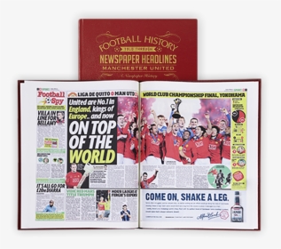 Personalised Manchester United Books - Graphic Design, HD Png Download, Transparent PNG