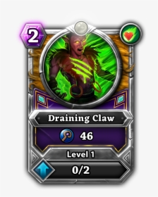 Draining Claw Card - Video Game, HD Png Download, Transparent PNG