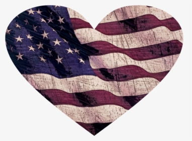 #heart #flagheart #red#white #blue#stars #patriotic - Flag Of The United States, HD Png Download, Transparent PNG