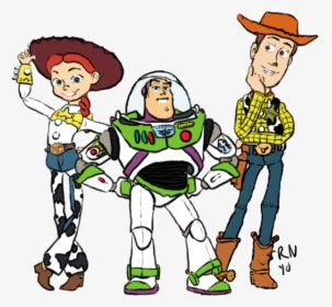 Toy Story Clipart Woody Drawing - Woody Toy Story Easy Drawing, HD Png Download, Transparent PNG