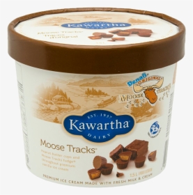 Kawartha Dairy Moose Tracks, HD Png Download, Transparent PNG